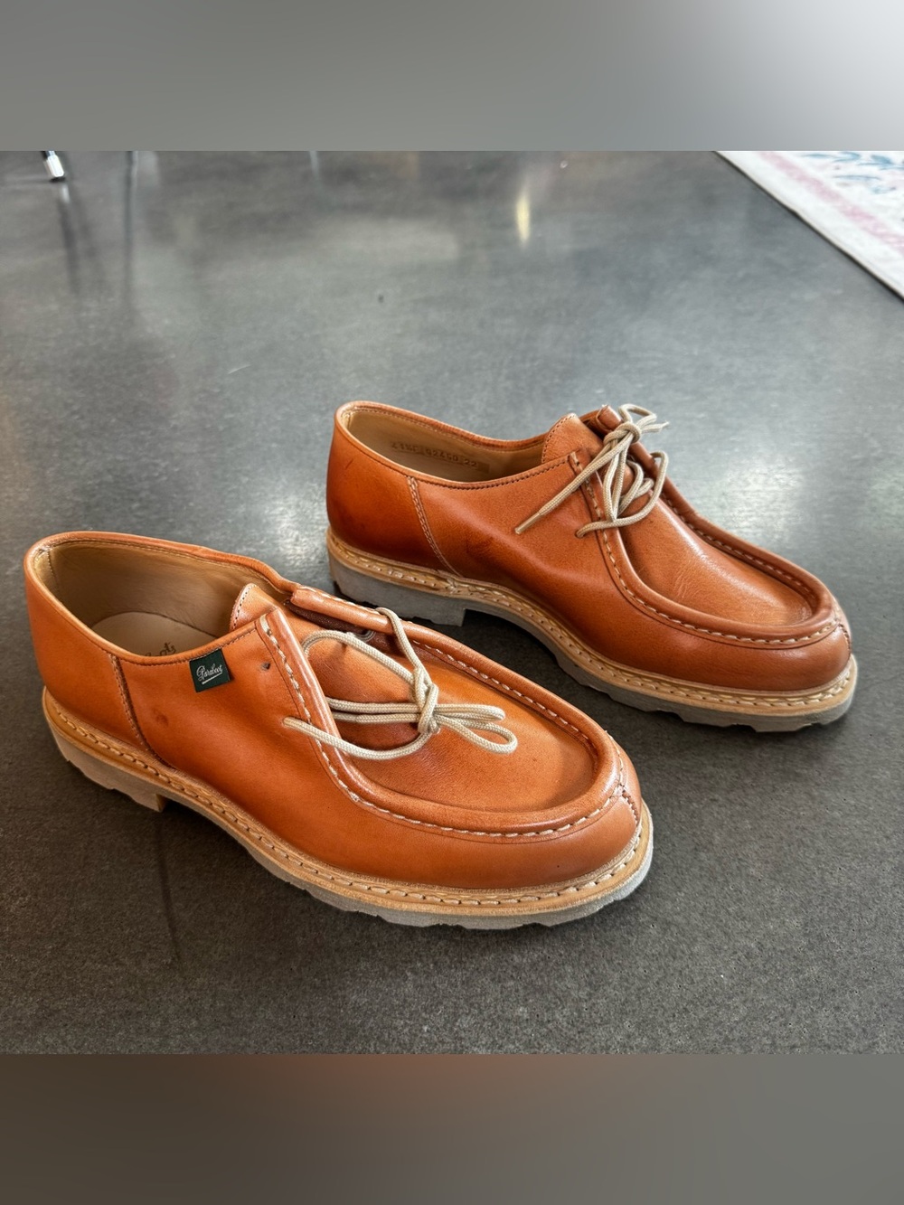 NIB Paraboot Michael Derby Shoe size 8.5